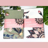 Gooch Coverlet inspired tea towels