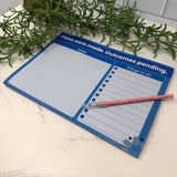 A4 Tear-Off Desk Planner Pads | Funny “Days Don’t Go to Plan” Planners