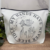 My Hands Have Never Been Idle project bag