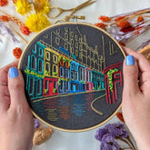 Victoria Street Embroidery Kit | Edinburgh-Inspired Embroidery Kit UK
