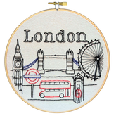 London Embroidery Kit | Stitch an Iconic British Cityscape | Beginner