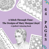 A stitch through time: a quilted colouring book