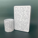 Sewing Sayings Mug & Tin Set