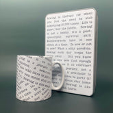 Sewing Sayings Mug & Tin Set