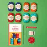 Pencil Pots – Sirdar Kith & Kin – Crochet Kit