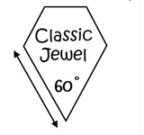 Jewel Pre-cut Paper Pieces in a range of sizes