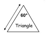 Triangle (equilateral) - Pre-cut Paper Pieces