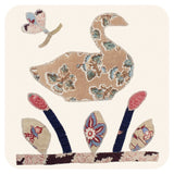 Red Manor House Coaster