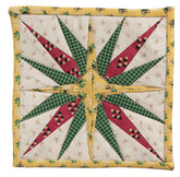 Mini Mariner's Compass Foundation Piecing Pattern