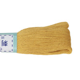 mustard sashiko thread