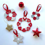 EPP Christmas Decorations in Scandi Kit
