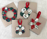 EPP Christmas Decorations in Traditional - English paper-piecing kit