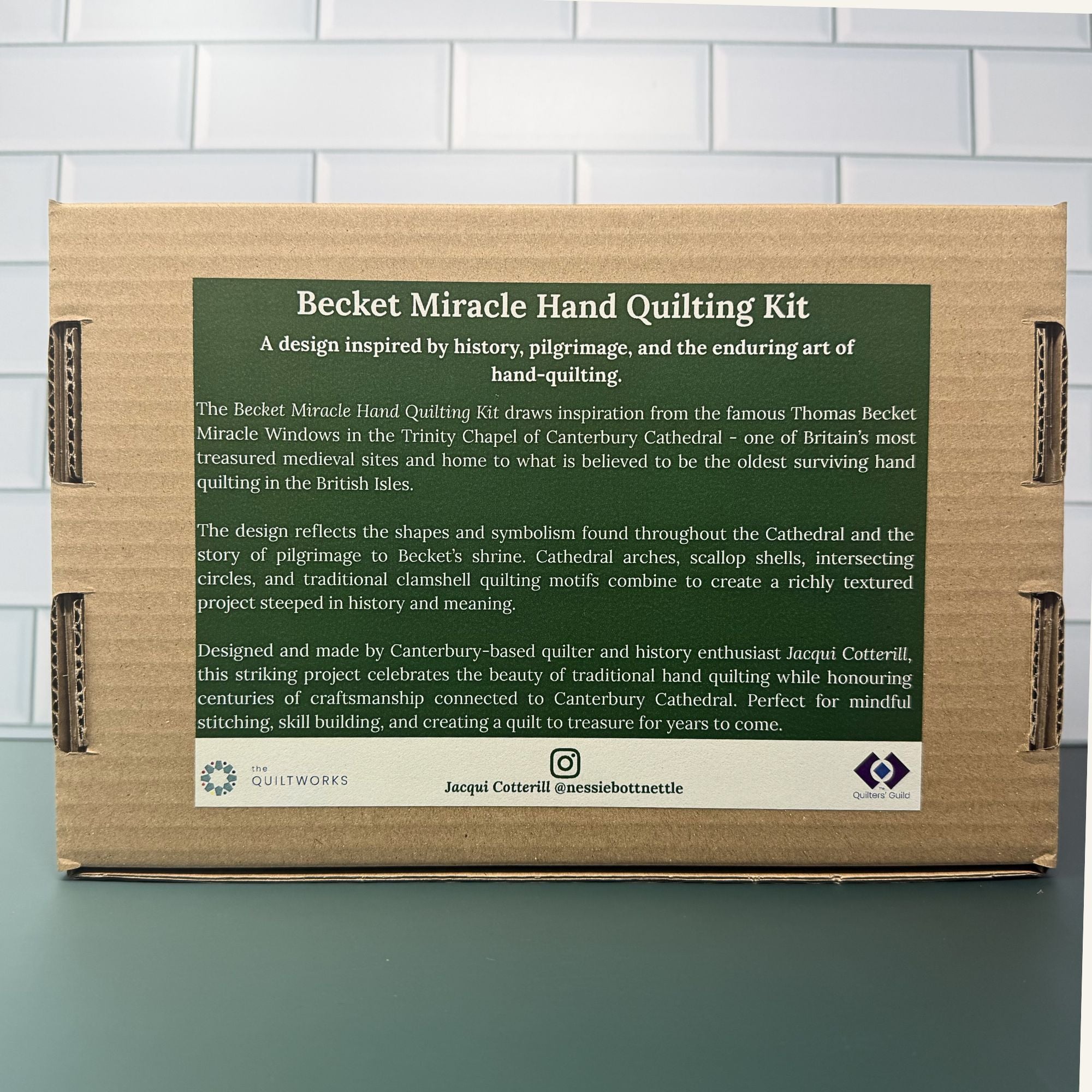 Becket Miracle Hand Quilting Kit | Pattern Box Collection