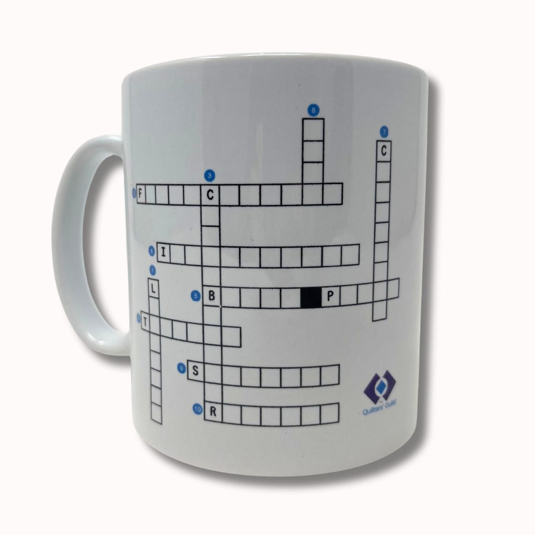 The Quilters Crossword Mug