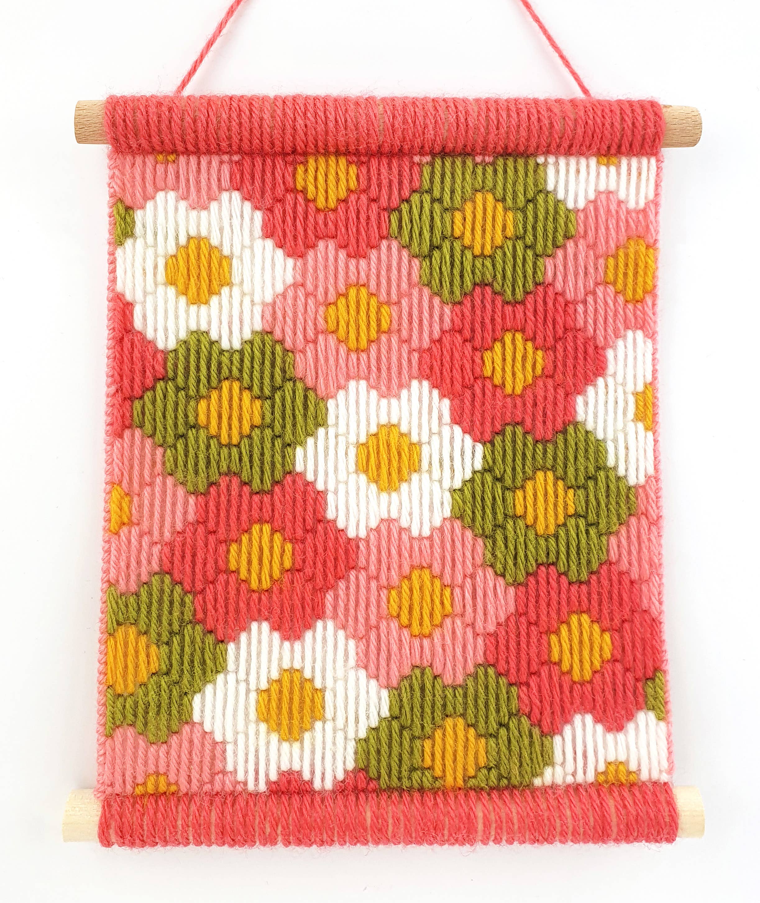 Bargello Kits - Flower Daisy Wall Hanging Needlecraft Kits