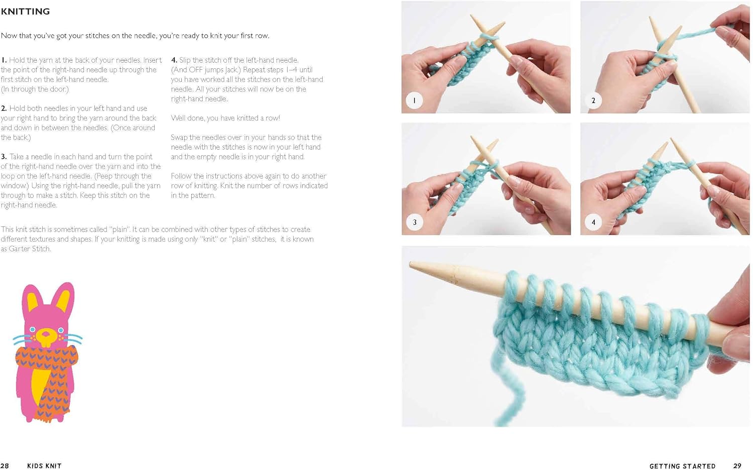 Kids Knit:  20 Projects with Fun Techniques to Learn