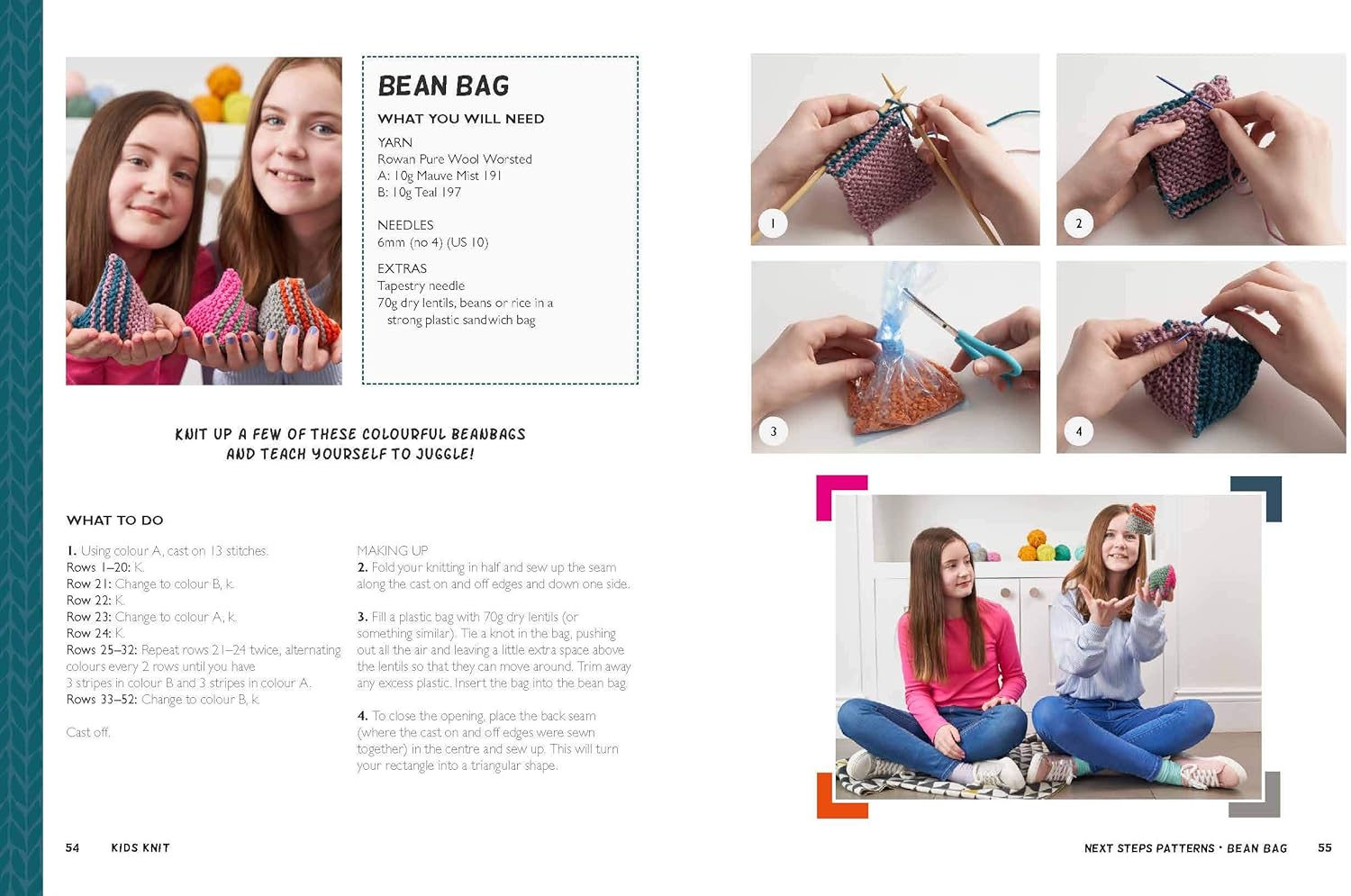 Kids Knit:  20 Projects with Fun Techniques to Learn