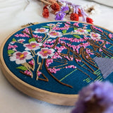 Cherry Blossom Embroidery Kit