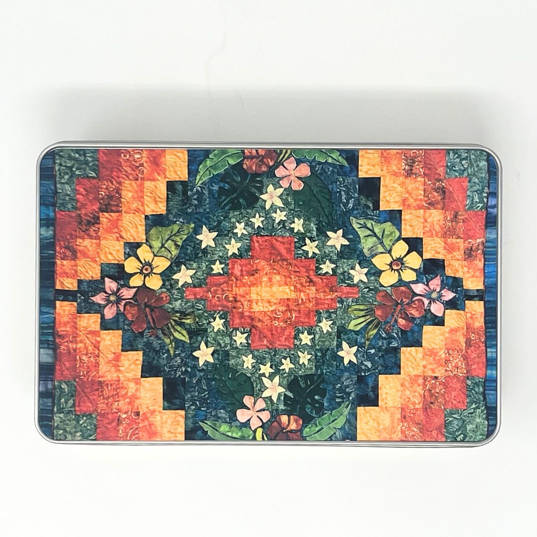 Storage tin - Bali Garden design - rectangular