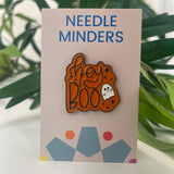 Hey Boo halloween needle minder