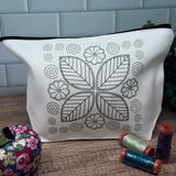 DIY Embroidery Pouch