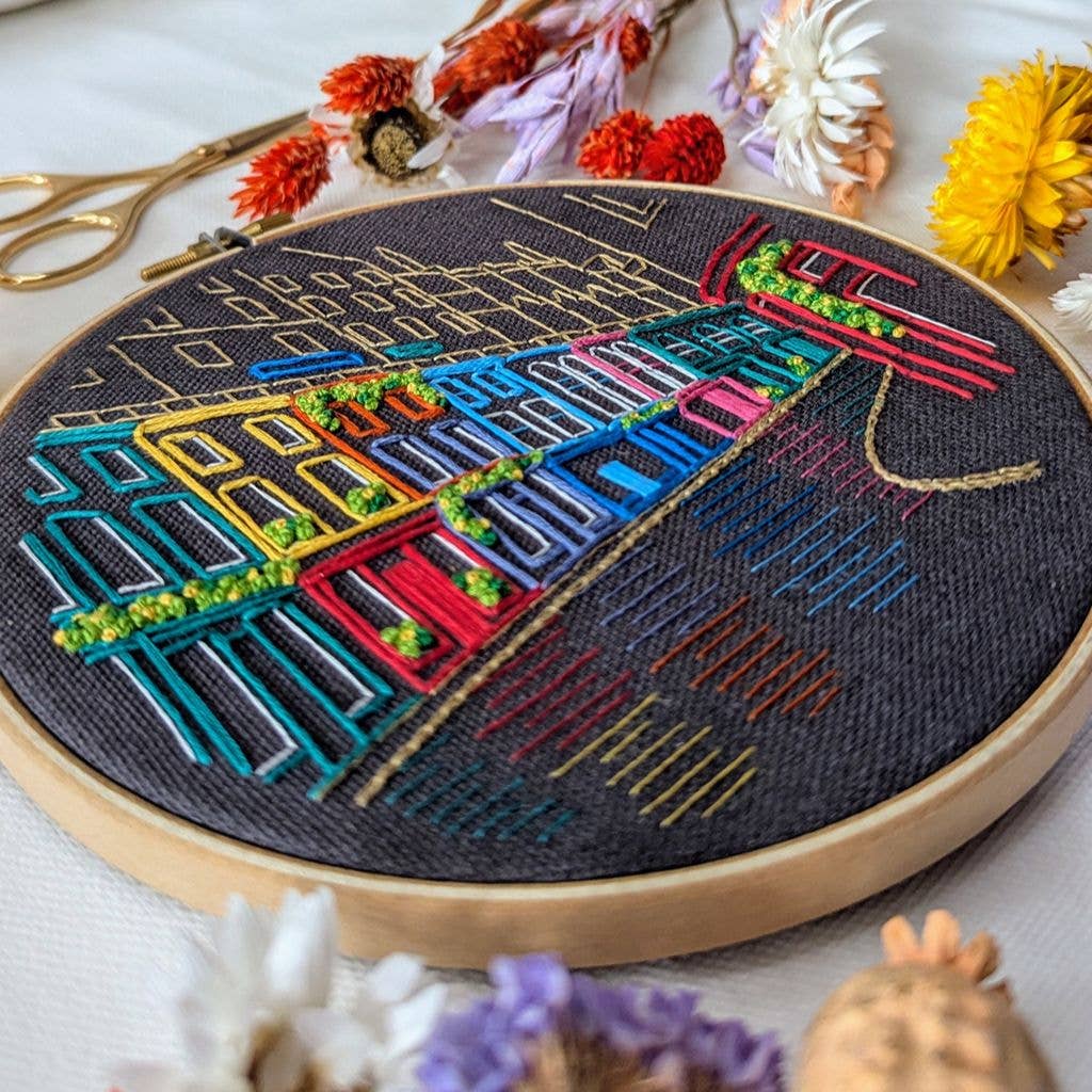 Victoria Street Embroidery Kit