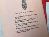 Make Do and Mend - WW2 Replica Booklet
