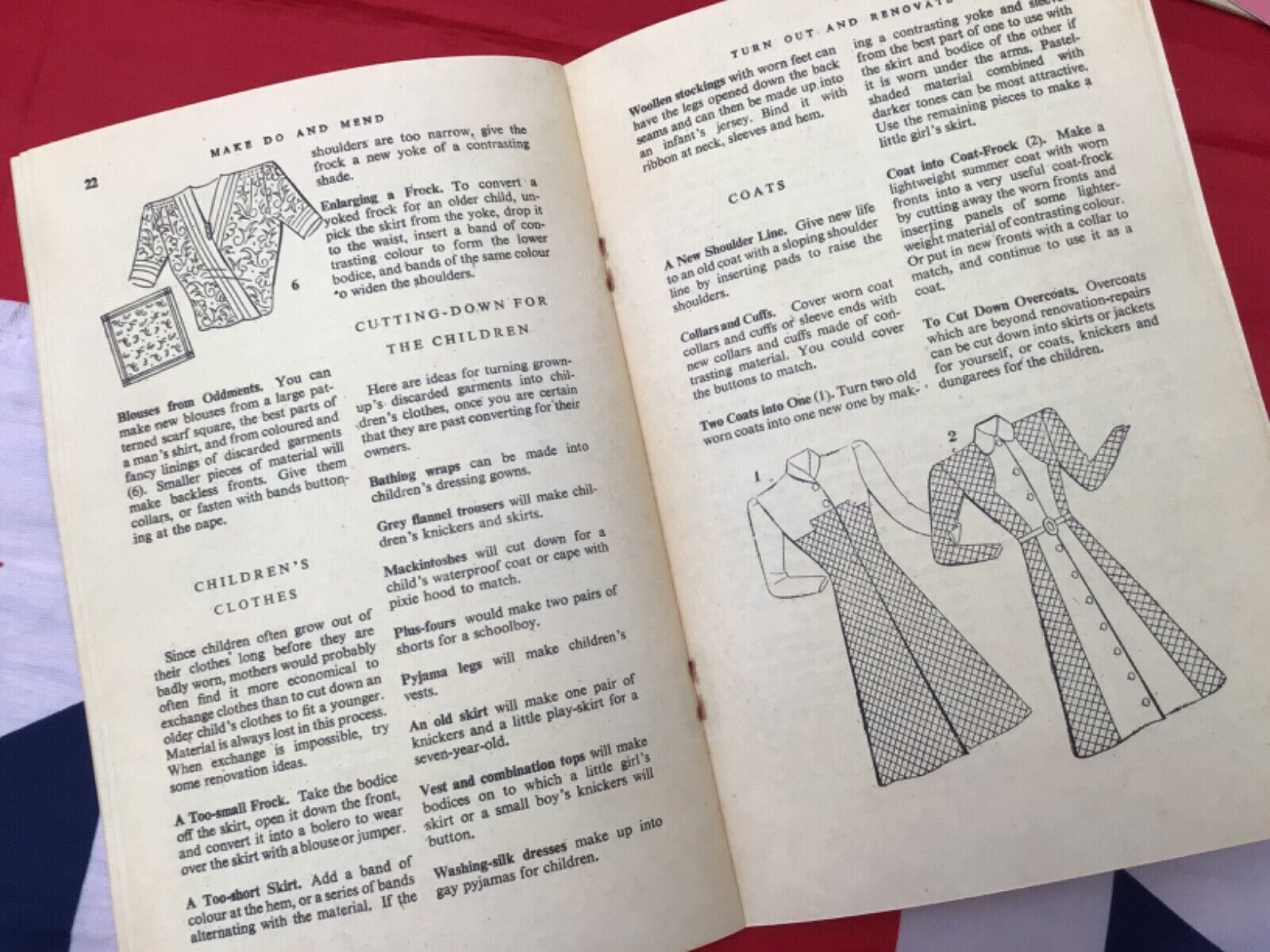 Make Do and Mend - WW2 Replica Booklet